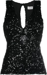P.a.r.o.s.h. Sleeveless Tops Zwart Dames