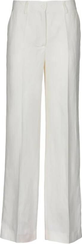 P.a.r.o.s.h. Straight Trousers Beige Dames