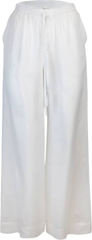 P.a.r.o.s.h. Wide Trousers Wit Dames