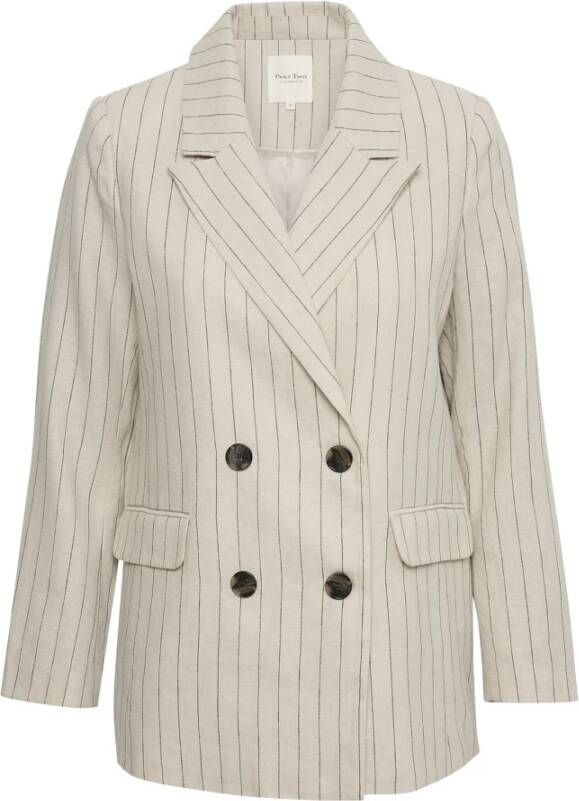 Part Two Blazer Beige Dames