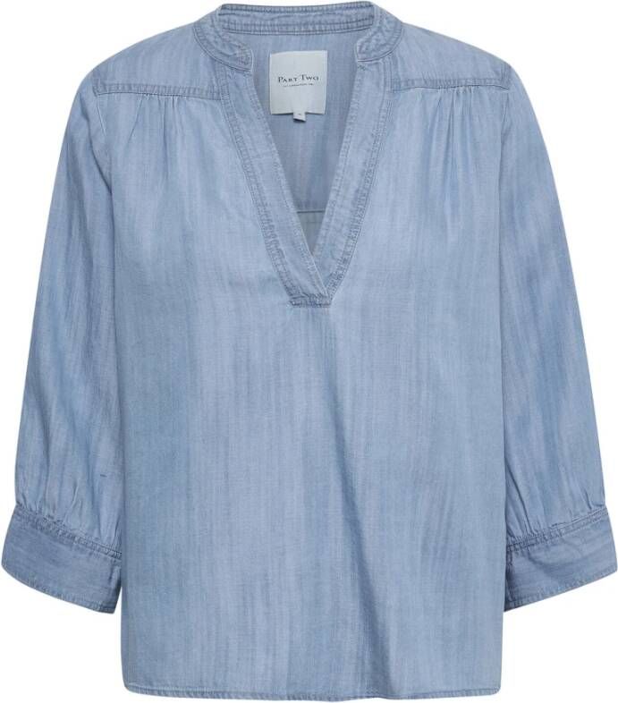 Part Two Blouses Blauw Dames