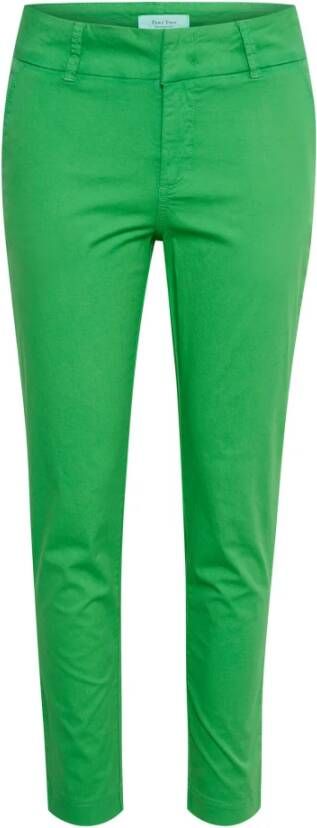 Part Two straight fit pantalon NadjaPW van gerecycled polyester groen - Foto 2