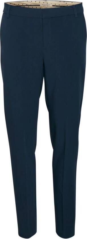 Part Two CleaPW Broek met toelopende pijpen Blauw Dames