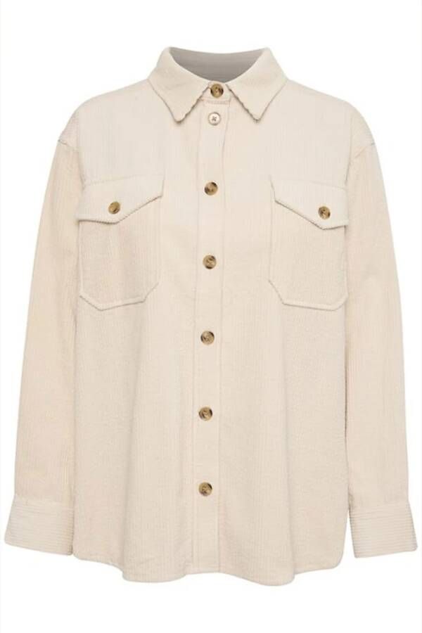 Part Two Collettepw Sh Blouse Perfect voor de moderne vrouw Beige Dames