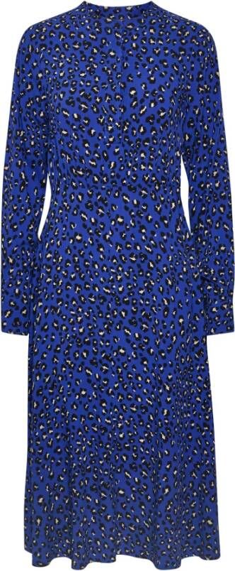 Part Two Dag Midi -jurk Blauw Dames