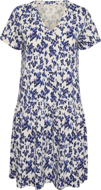 Part Two Jodinapw Jurk 30306172 Blauw Gevlekt Bloemenpatroon Blue Dames
