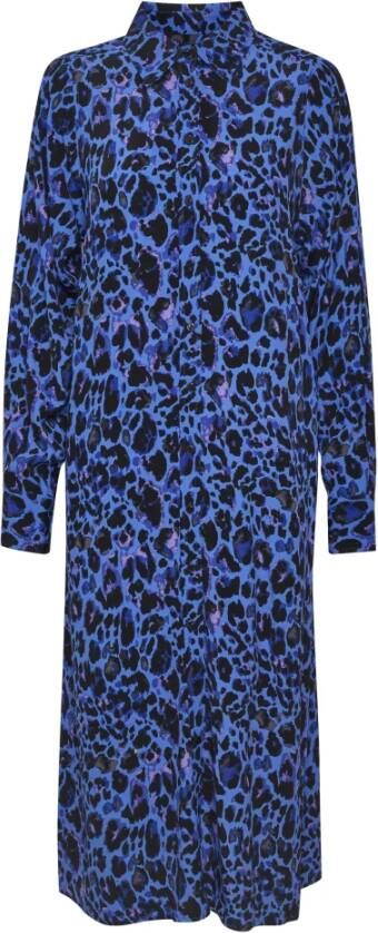 Part Two Midi -jurken Blauw Dames