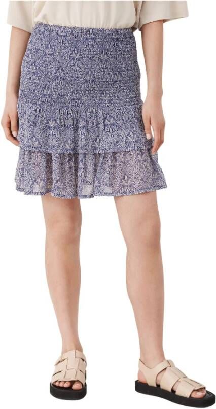 Part Two Heipw sk skirts 30307313 Blauw Dames