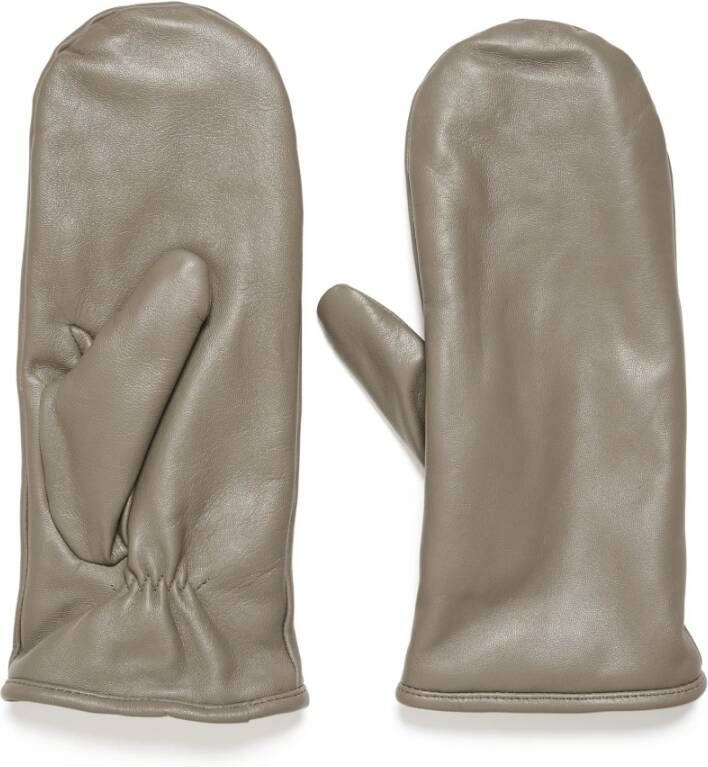 Part Two Leren Handschoenen Walnoot Brown Dames