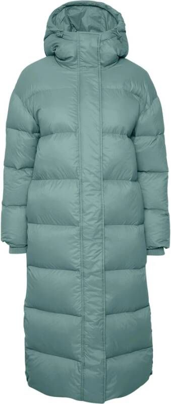 Part Two Gewatteerde Damesjas met Capuchon Blauw Dames