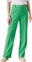Part Two straight fit pantalon NadjaPW van gerecycled polyester groen - Thumbnail 5