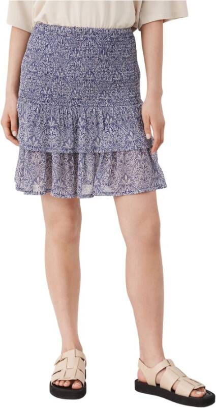 Part Two Heipw sk skirts 30307313 Blauw Dames