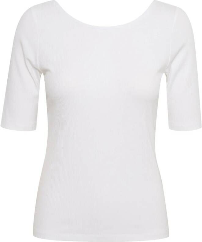 Part Two Hoogwaardig dames T-shirt Stijlvol en comfortabel White Dames