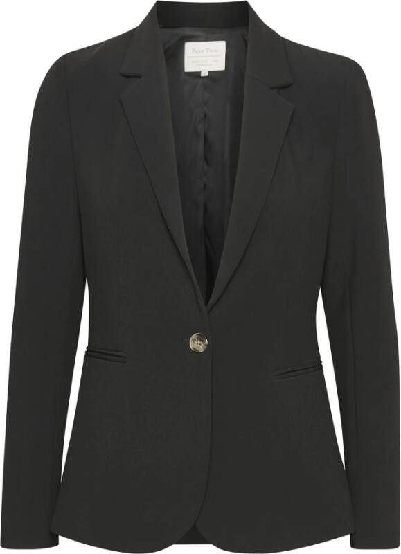 Part Two Klassieke Damesblazer Zwart Dames