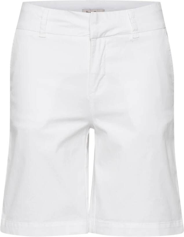 Part Two Klassieke Denim Shorts White Dames