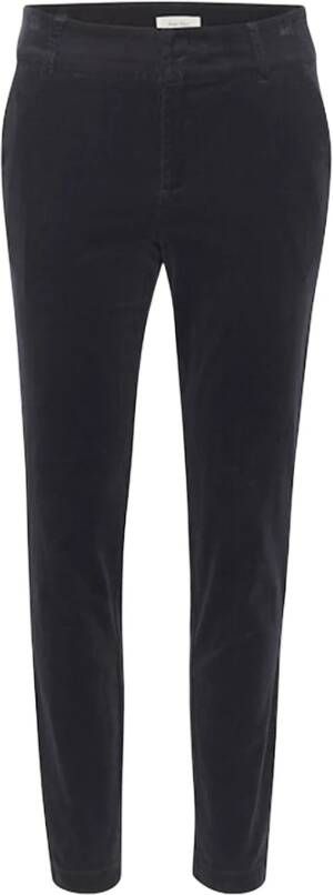 Part Two Klassieke Donkerblauwe Jeans voor Vrouwen Blauw Dames