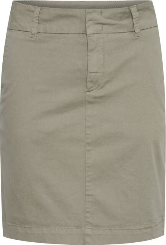 Part Two Korte Rok Sofine Collectie Grijs Dames