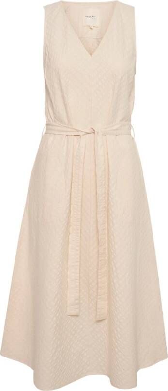 Part Two Midi Dresses Beige Dames