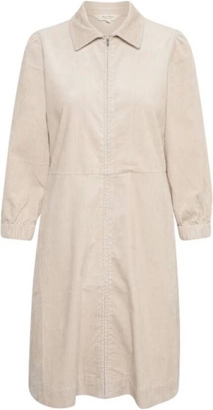 Part Two Midi -jurken Beige Dames