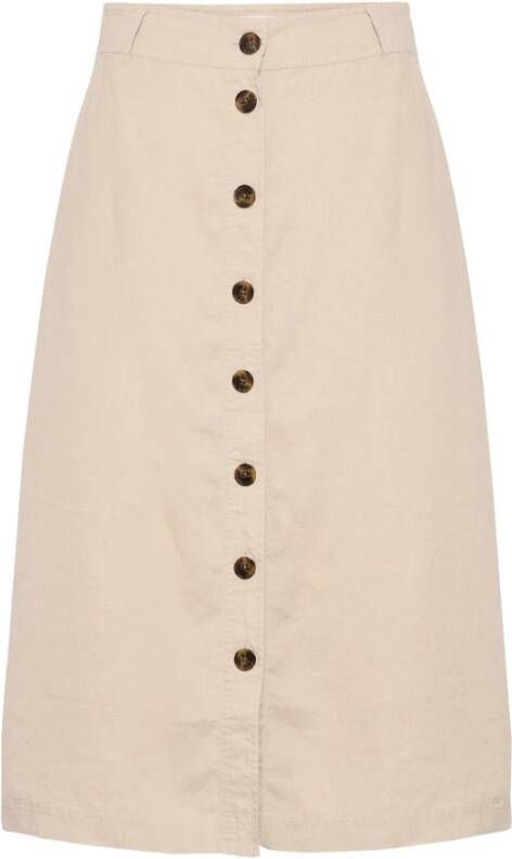 Part Two Midi Skirts Beige Dames