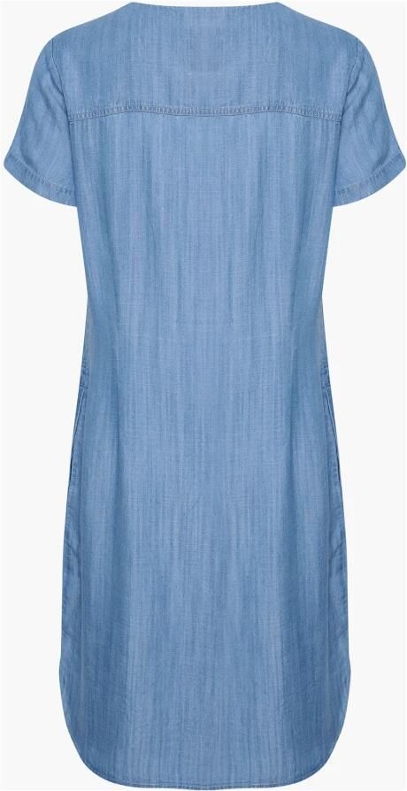 Part Two spijkerjurk KaminasPW lichtblauw - Foto 3