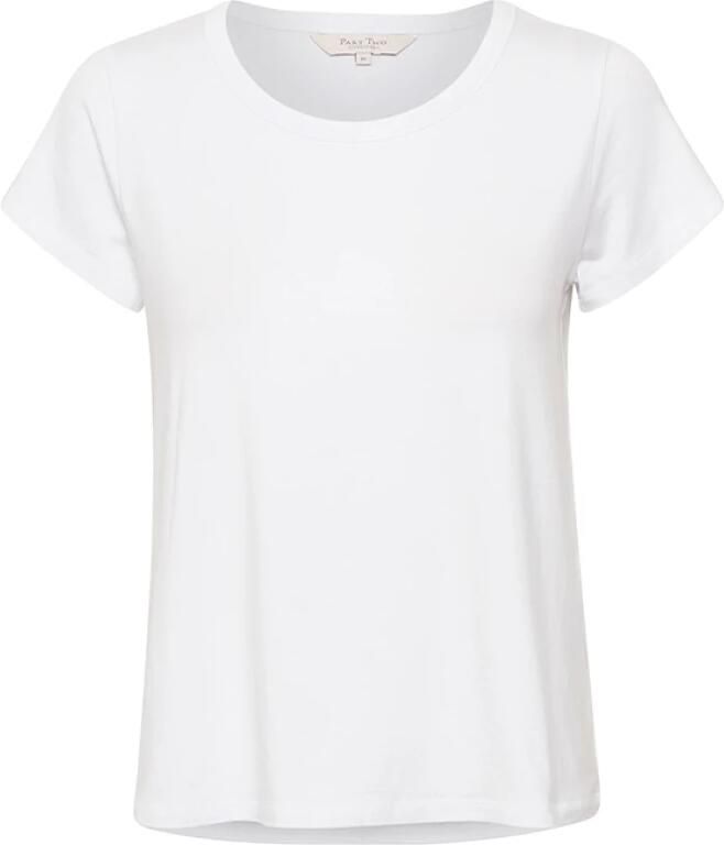 Part Two Modal Stretch Rata T-Shirt White Dames - Foto 2