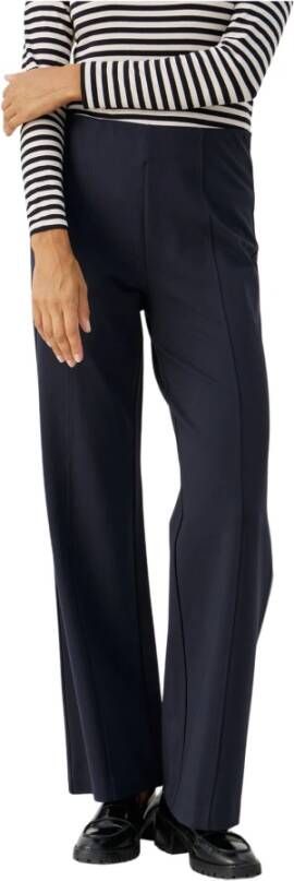 Part Two Rechte Pijp Broek Zwart Dames