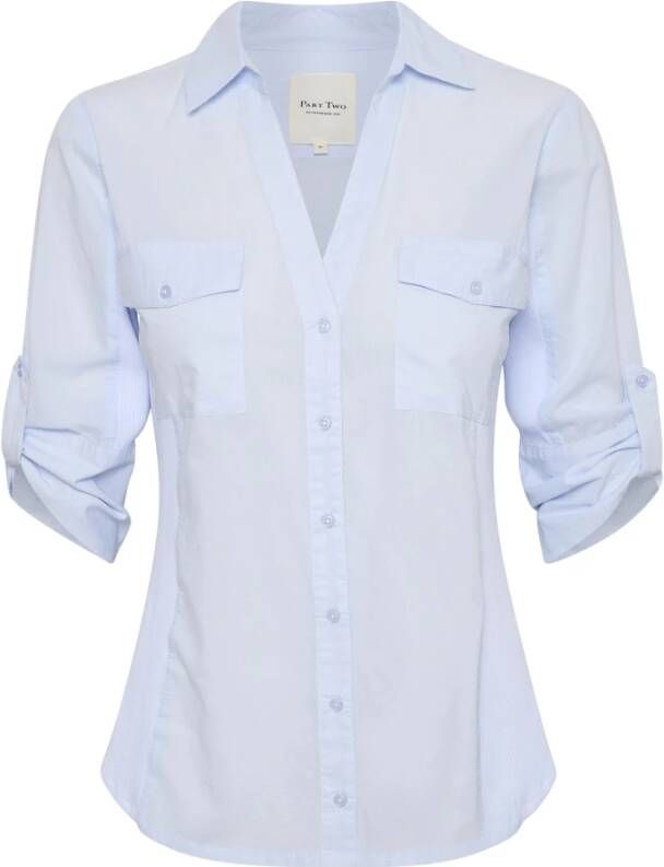 Part Two blouse CortniaPW lichtblauw