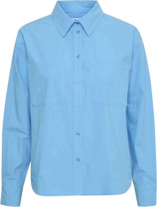 Part Two Shirt Blauw Dames