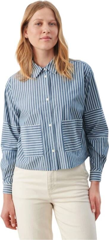 Part Two Shirts Blauw Dames