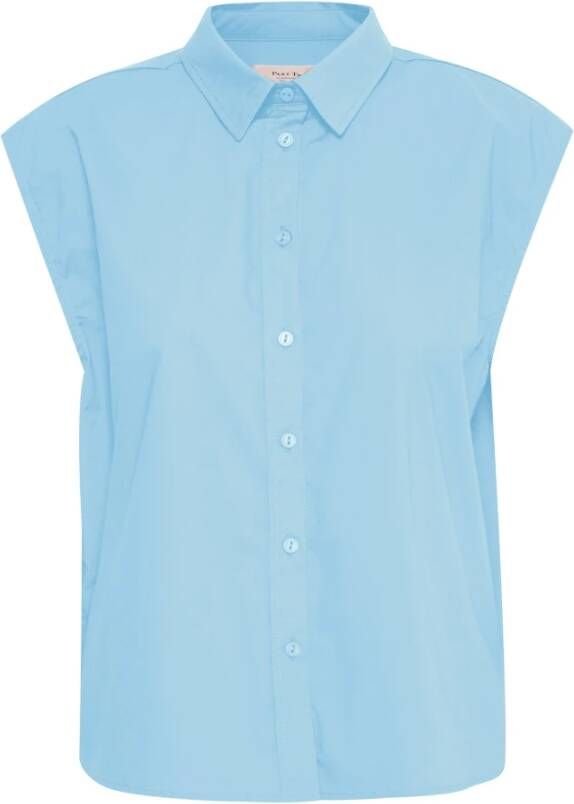 Part Two Shirts Blauw Dames