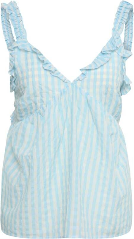 Part Two Sleeveless Tops Blauw Dames
