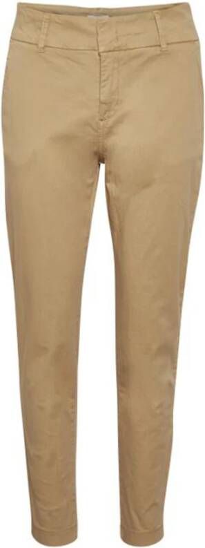 Part Two Slim-Fit Broek 30305570 Bruin Dames