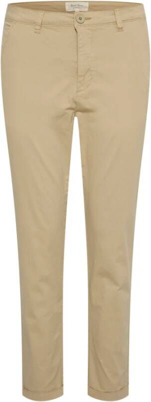 Part Two Slim-Fit Broek Beige Dames