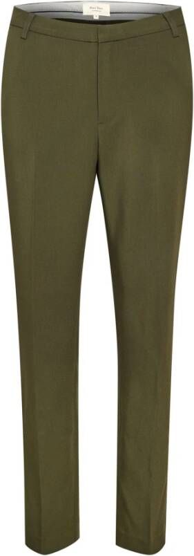 Part Two Slim-fit Broek Birdiepw Collectie Groen Dames