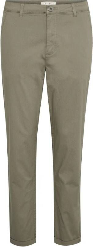 Part Two Slim-fit Broek Groen Dames