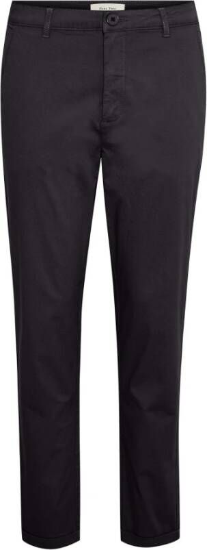 Part Two Slim Fit Broek Zwart Dames