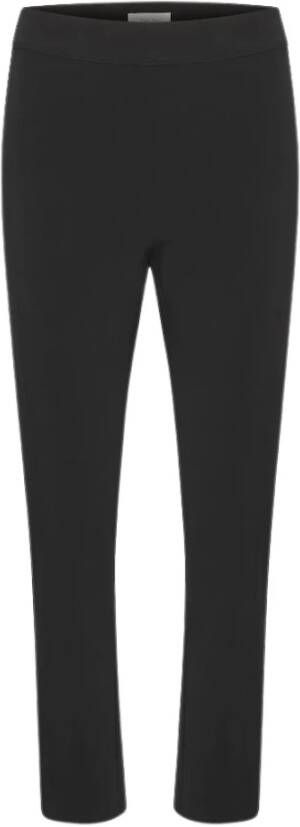 Part Two Slim-fit broek Zwart Dames
