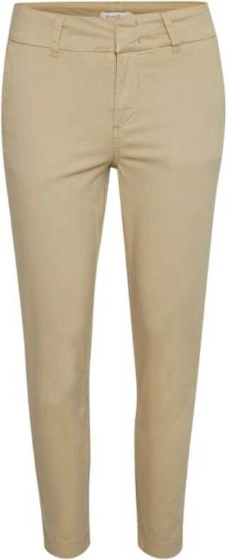 Part Two Slim-Fit Safari Broek 30305570 Beige Dames