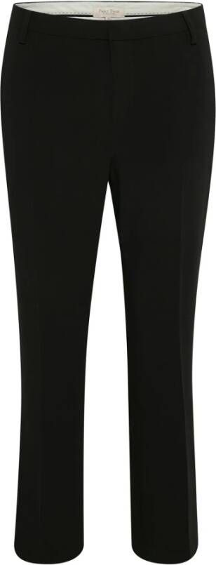 Part Two Slim-Fit Zwarte Broek 30307203 Zwart Dames
