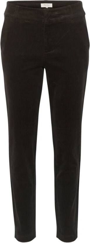Part Two Slim Fit Zwarte Broek 30308073 Zwart Dames
