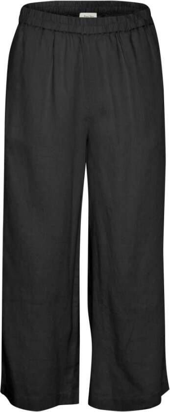 Part Two Wijde broek Zwart Dames