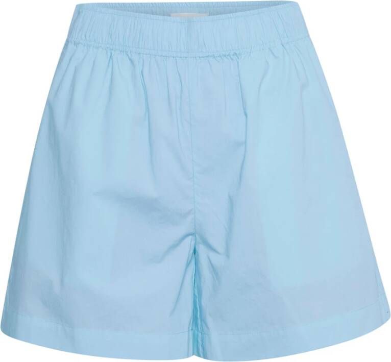 Part Two Zomerlied Shorts Blauw Dames