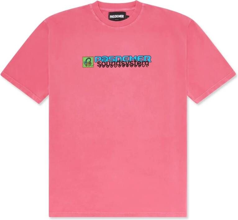 Pas De Mer T-Shirts Roze Heren