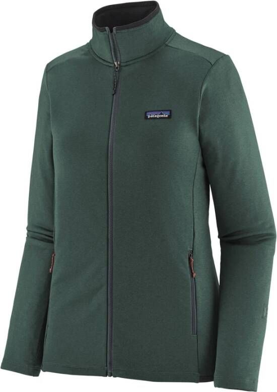 Patagonia Dames R1 Daily Jas Groen Dames