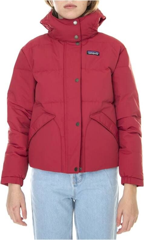 Patagonia Down Jackets Rood Dames