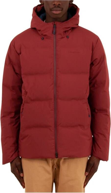 Patagonia Down Jackets Rood Heren