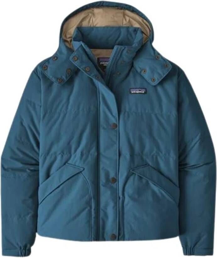 Patagonia Downdrift Jas voor Dames: Stijlvol en Duurzaam Blauw Dames
