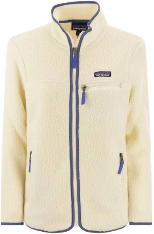 Patagonia Fleece Jackets Beige Heren