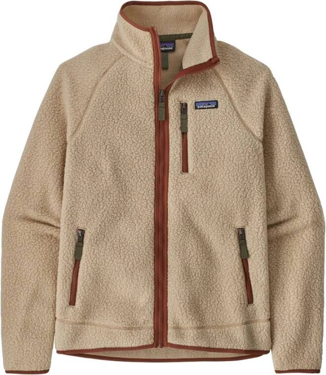 Patagonia Fleece Jackets Beige Heren